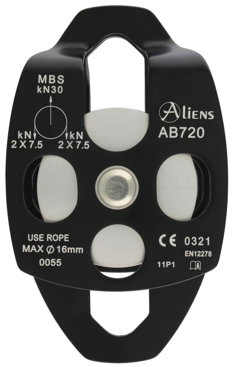 Aliens - Umlenkrolle Big Double Pulley Open