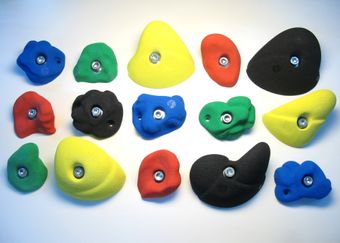 Klettergriffe Set Leicht 1 - KS Klettergriffe, violett