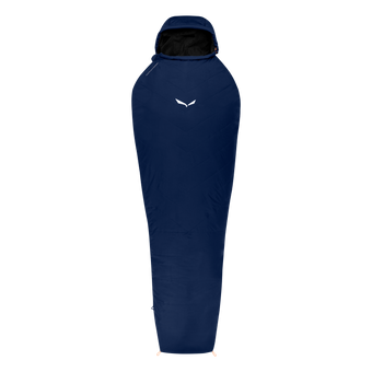 Micro II 600 Powerloft Schlafsack, LEFT, 3326, BLUE DEPTH, Salewa