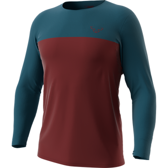 Traverse S-Tech Langarmshirt Herren, XL/2XL, syrah/8160 1600 Red - DynaFit