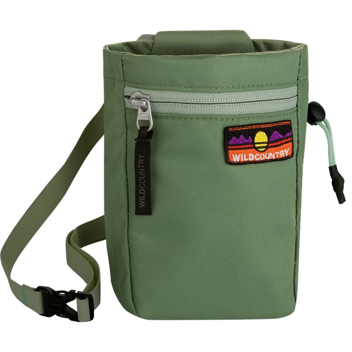 Wild Country Unisex Flow Chalk Bag, 5970 Green Ivy, Uni