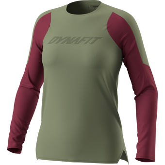 Ride Langarmshirt Damen, 46/40, 5291, sage/6560, Dynafit