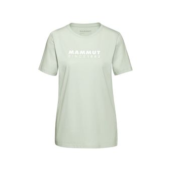 Mammut Core T-Shirt Women Logo, silver sage, XS, Mammut