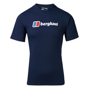 Klassisches Big Logo Tee, Herren T-Shirt, S (48), DUSK, Berghaus