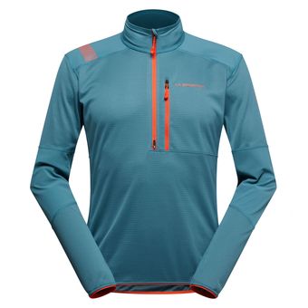 Bockmattli 2.0 Ls Tech Shirt M, Style D97, Farbe 642642 Hurricane, Größe L, La Sportiva