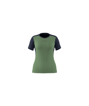 Sunfire T-Shirt W, Ski Mountaineering, Woman, T-Shirt, E37B46 Aspen Green/Night Sky, M - La Sportiva