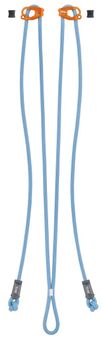 Petzl Unisex Lanyard Dual Evolv Adjust Blue