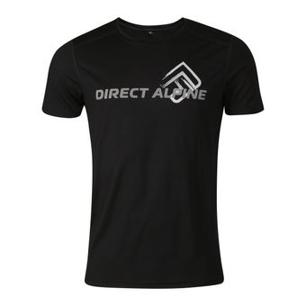 T-Shirt FURRY 3.0, L, black (DA large sign) - Direct Alpine