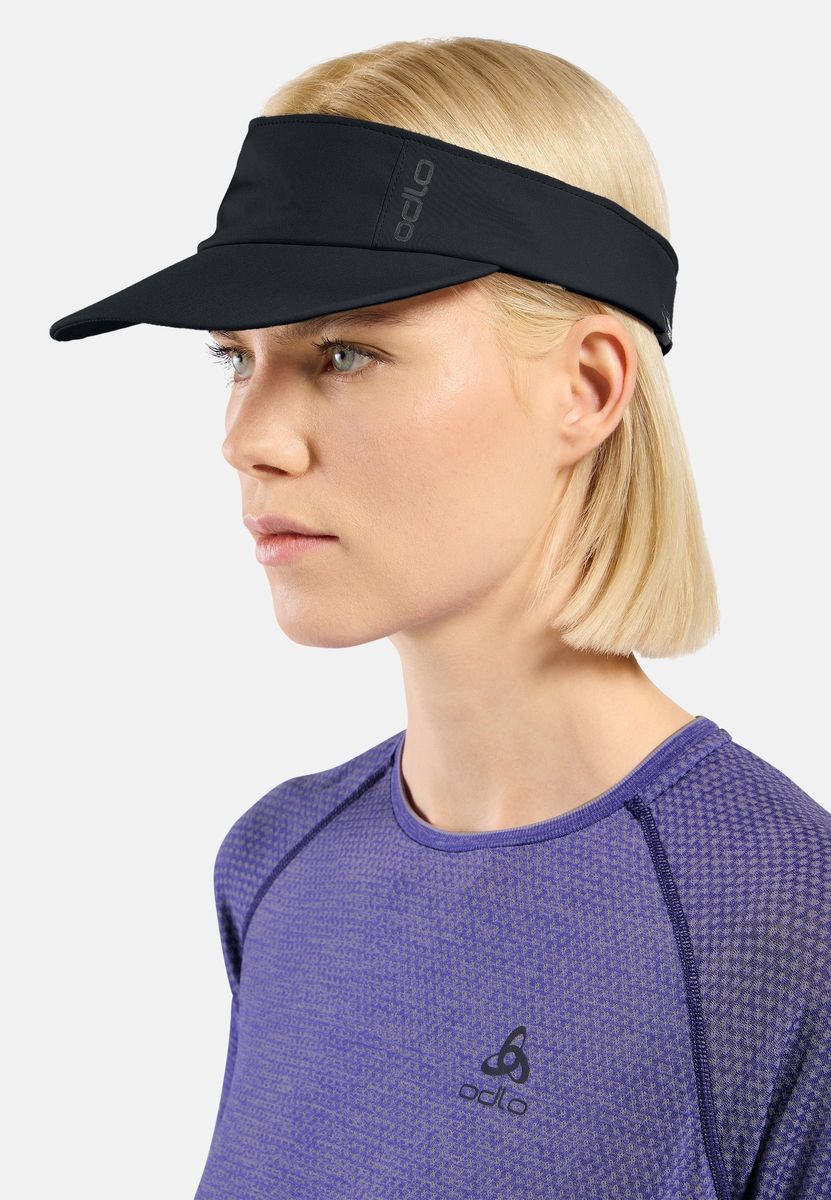 Odlo Unisex Performance X-Light Lauf-Visor, 15000 Black, L/Xl,