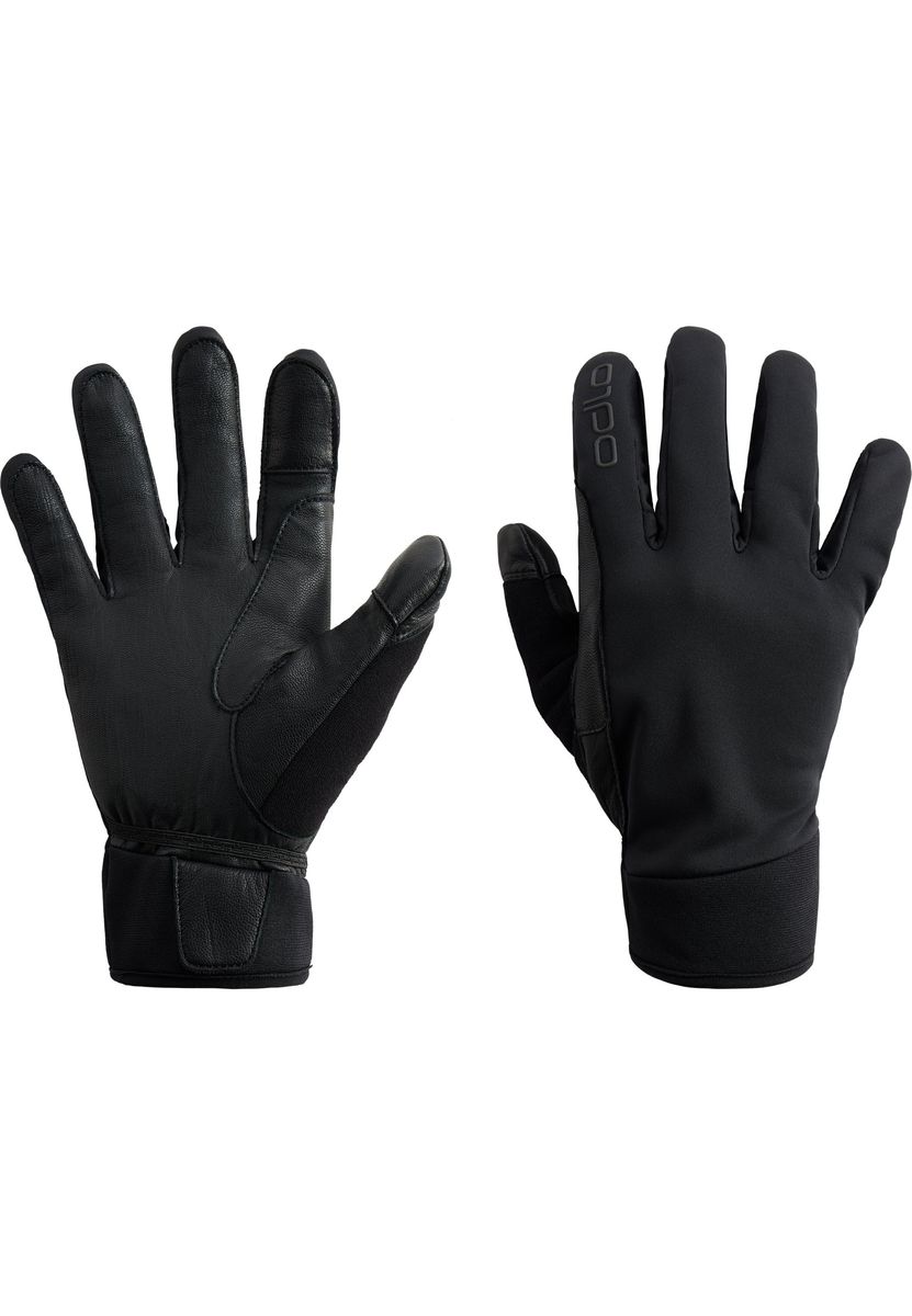 Odlo Unisex Nordic Light Handschuhe, - 15000 Black/M
