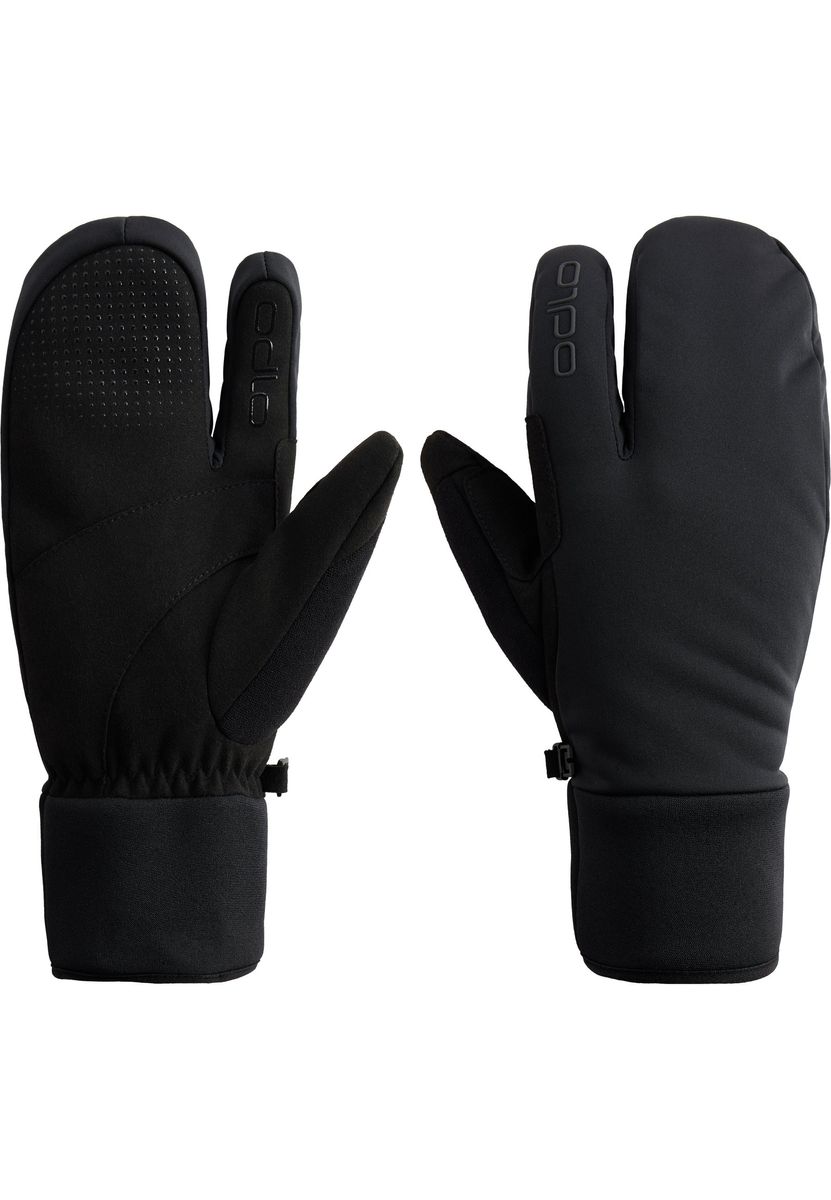Odlo Unisex Performance X-Warm Handschuhe, 15000 Black, M,
