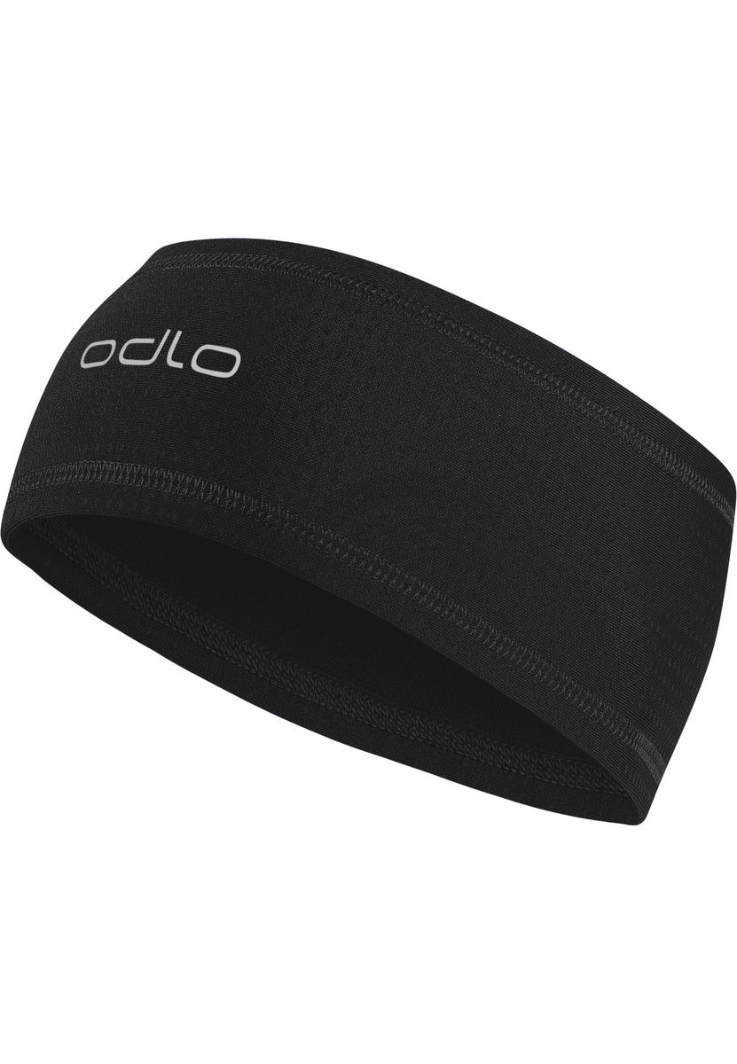 Odlo Unisex Polyknit Warm Stirnband Mit Reflektierenden Details, - 15000 Black
