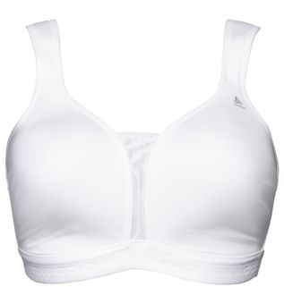 Gepolsterter Damen high Sport-BH, 10000 white, 70 A, Odlo