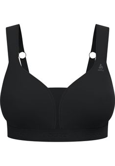 Gepolsterter Damen high Sport-BH, 15000 black, 85 C, Odlo