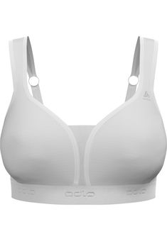 Damen Everyday High Sport-BH, 10000 white, 85 B, Odlo