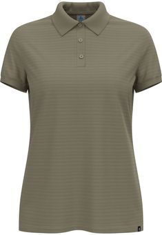Ascent Poloshirt mit Naturfasern, 19600 vetiver, XS, Odlo