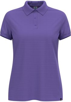 Ascent Poloshirt mit Naturfasern, 21121 afterparty, S, Odlo