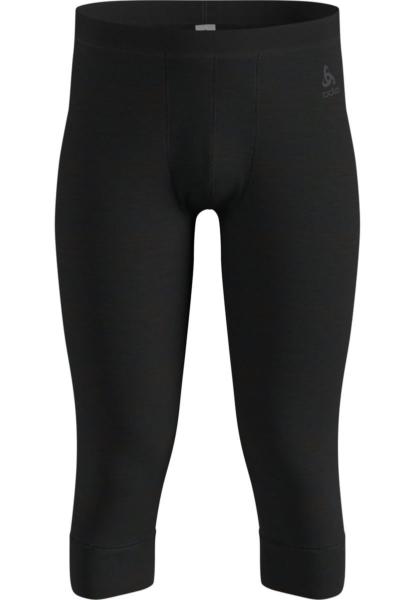 Odlo Herren Schwarz Merino 200 3/4 Hose 2027 - Groß - Bild 4