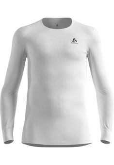 Active Warm Base Layer Langarmshirt, 10000 white, XS, Odlo