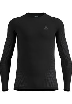 Performance Warm Base Layer Langarmshirt, 60212 black - odlo graphite grey, XXL, Odlo