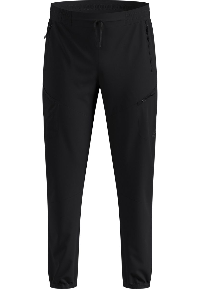 Odlo Herren Winddichte Zeroweight X-Warm Langlaufhose, 15000 Black, Xl,