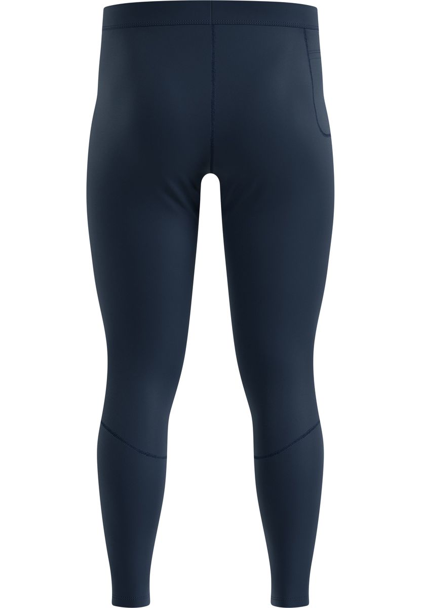 Odlo Essential Warm Laufhose Herren, Winter-Lauftights | Warme Slim-Fit Lauftights mit Feuchtigkeitstransport, reflektierenden Details, Smartphone-Tasche und recyceltem Material - Bild 3