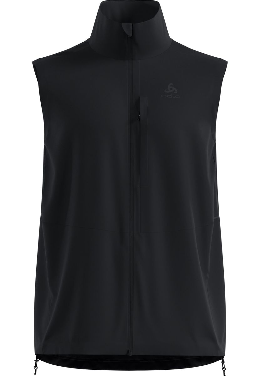 Odlo Herren Zeroweight Warm Softshell-Laufweste 2.0, 15000 Black, M,