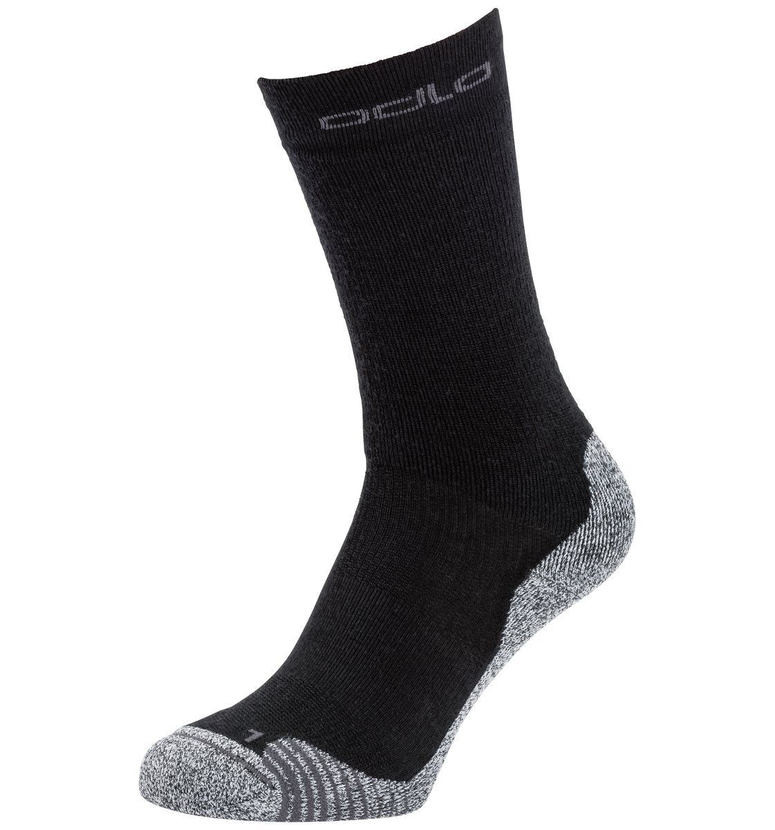 Odlo Unisex Active X-Warm Wandersocken, 15000 Black, 45-47,