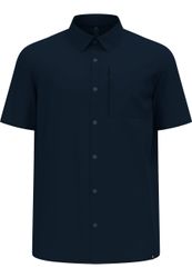 Odlo Herren Essentials Kurzarm-Wanderhemd, - 20731 Dark Sapphire/L - Bild 3