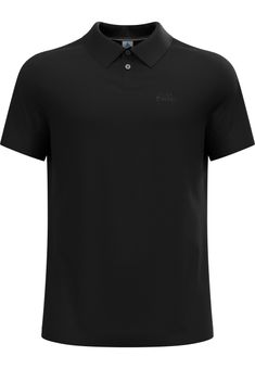Essentials Poloshirt, 15000 black, M, Odlo
