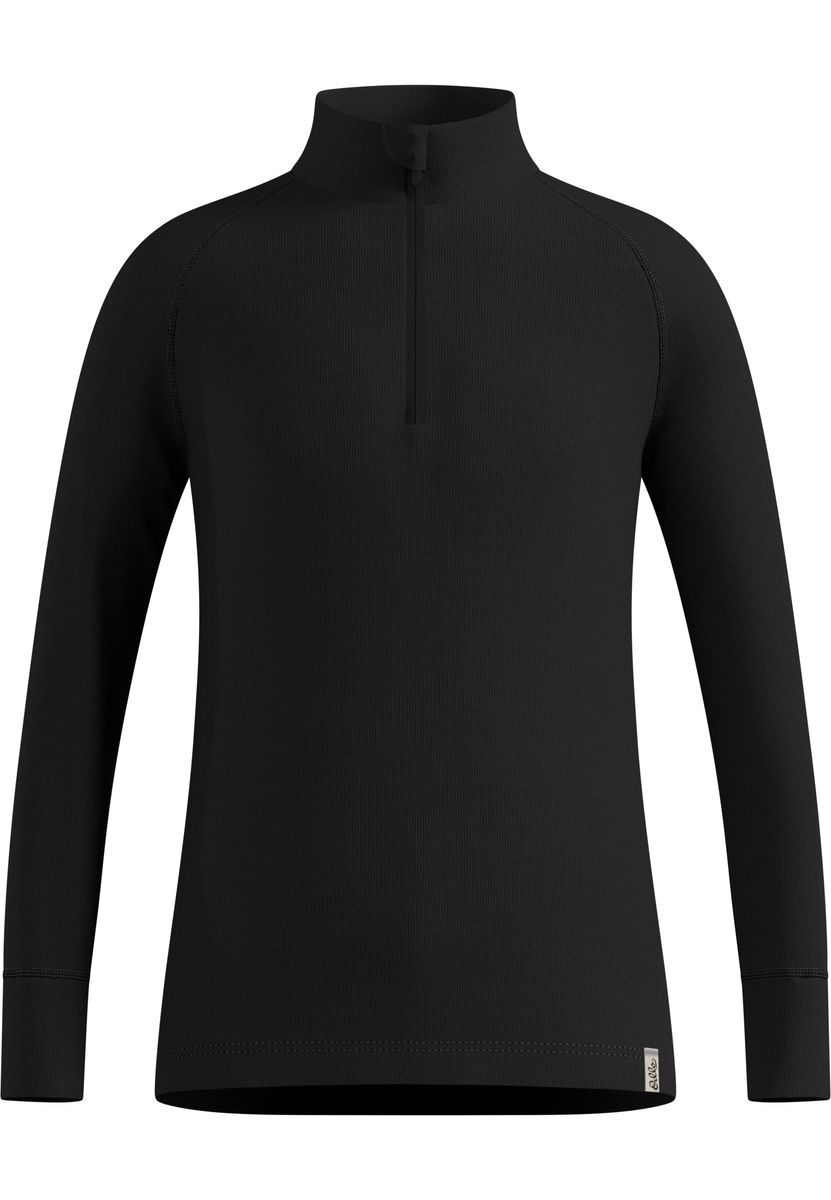 Odlo Unisex Kinder Schwarz Active Warm Base Layer Half-Zip Für Kinder - Wandern, Ski & Snow - 164 - Bild 3